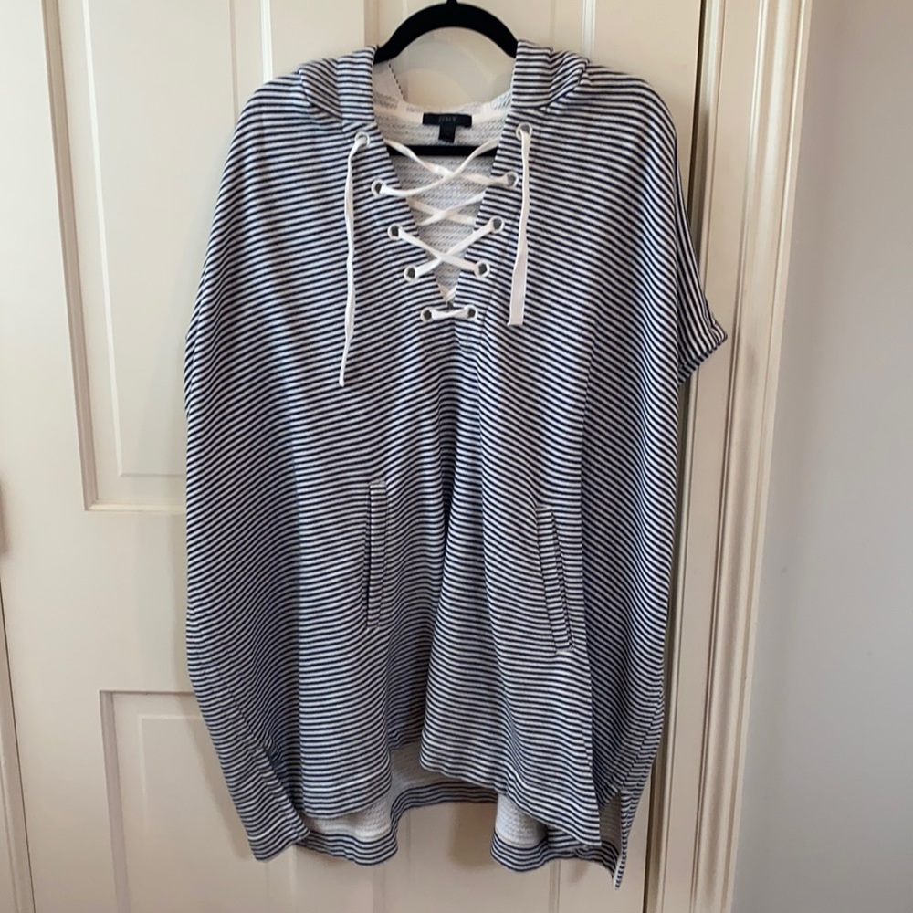 J Crew Terry Poncho!!